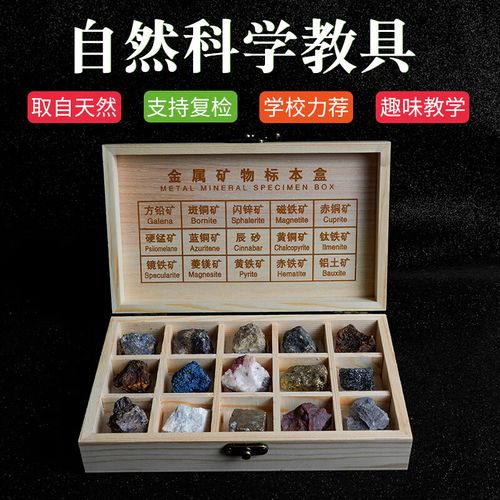 时空对望 15种天然金属矿石晶体标本的美学与科学